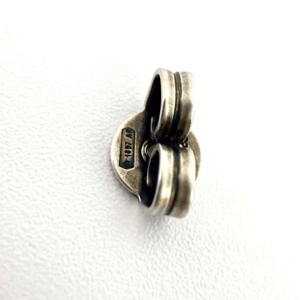 LOUIS VUITTON Silver Earrings - Picture 8 of 9